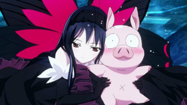 a screen capture from Accel World 