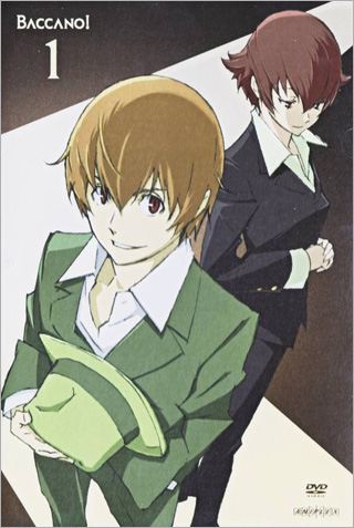 Japanese DVD cover for Baccano