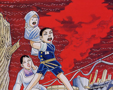 Panel from Barefoot Gen manga