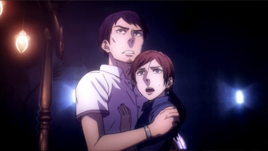 a screen capture from Death Parade