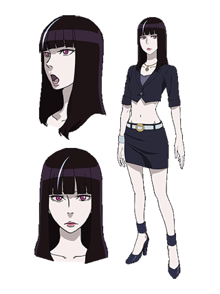 Character designs from Death Parade