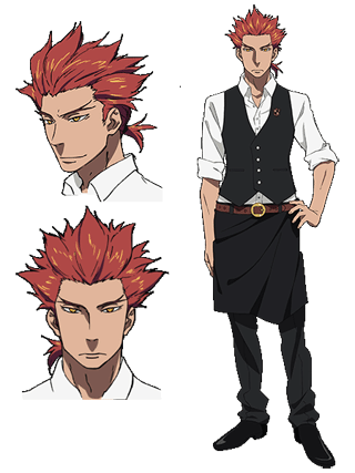 Character designs from Death Parade