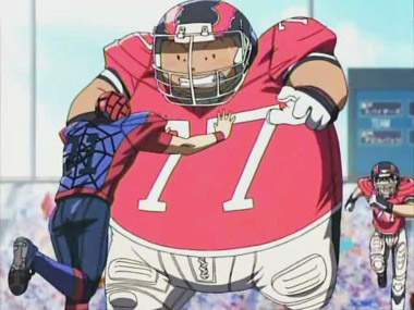 a screen capture from Eyeshield 21