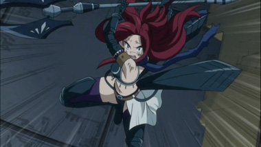 a screen capture from Fairy Tail