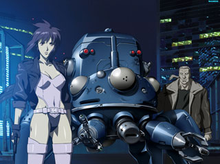 Scene from Ghost in the Shell: Stand Alone Complex. 