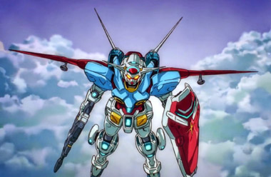 a screen capture from Gundam Reconguista in G