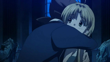 a screen capture from High School DxD