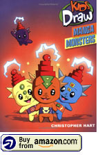 Kids Draw: Manga Monsters by Christopher Hart 