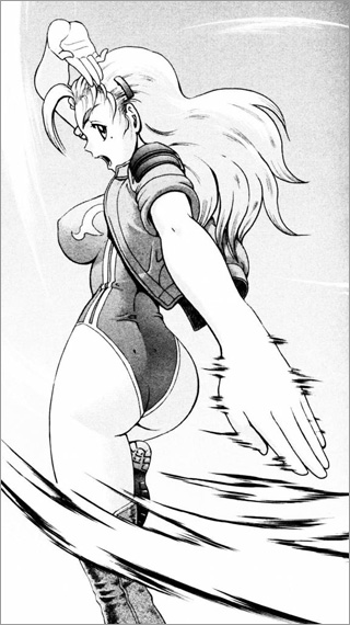 Artwork from the Kenichi manga.