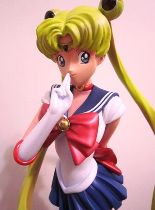 Kaiyodo 1/4 Pretty Soldier Sailor Moon Tsukino Usagi Statue 15" Model Figure