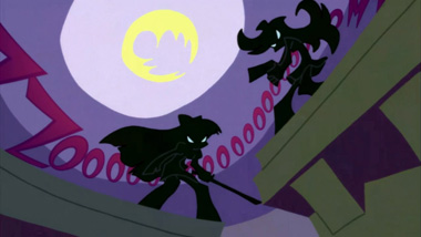 a screen capture from Panty and Stocking with Garterbelt