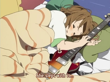 Yui and Guita, K-ON!!