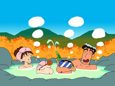 Promotional artwork for the anime series Shin-Chan