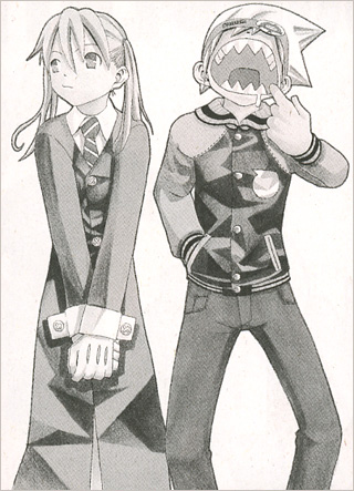 An illustration from the Soul Eater manga.