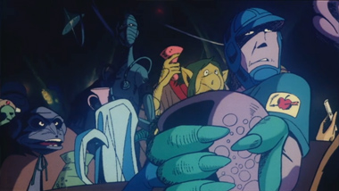 a screen capture from Space Adventure Cobra