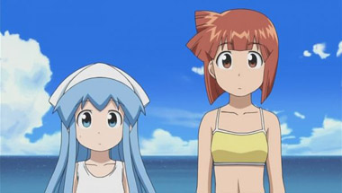 a screen capture from Squid Girl