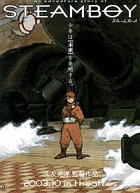 The Japanese poster for Steamboy