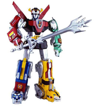 Half the fun of Voltron were the amazing toys!