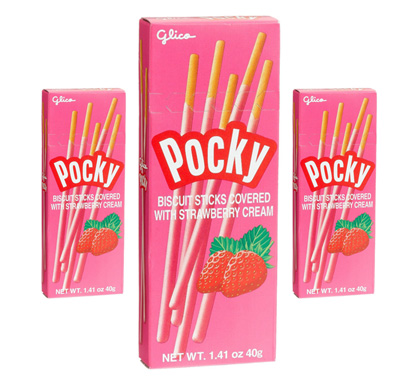 Glico Pocky Strawberry 9 Pack