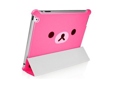 Rilakkuma Pink Case for iPad 2 and 3