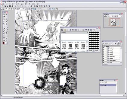 Manga Studio Screenshot