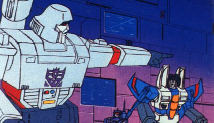 Image form the '80s Transformers TV show.