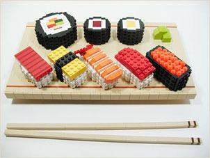 Lego Sushi Platter