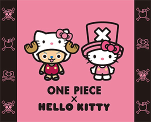 One Piece and Hello Kitty