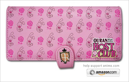 Ouran High School Host Club Rose and Rabbit Wallet