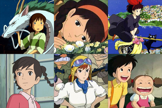 The Leading Ladies of Ghibli